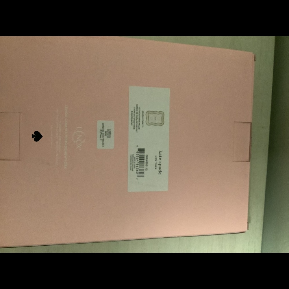 🌺💐KATE SPADE 5x7 Picture Frame - Picture 2 of 4
